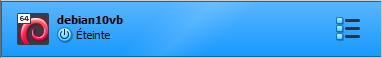 Nom VM dans VirtualBox
